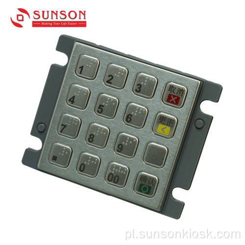 Szyfrowany PIN Pad IP65